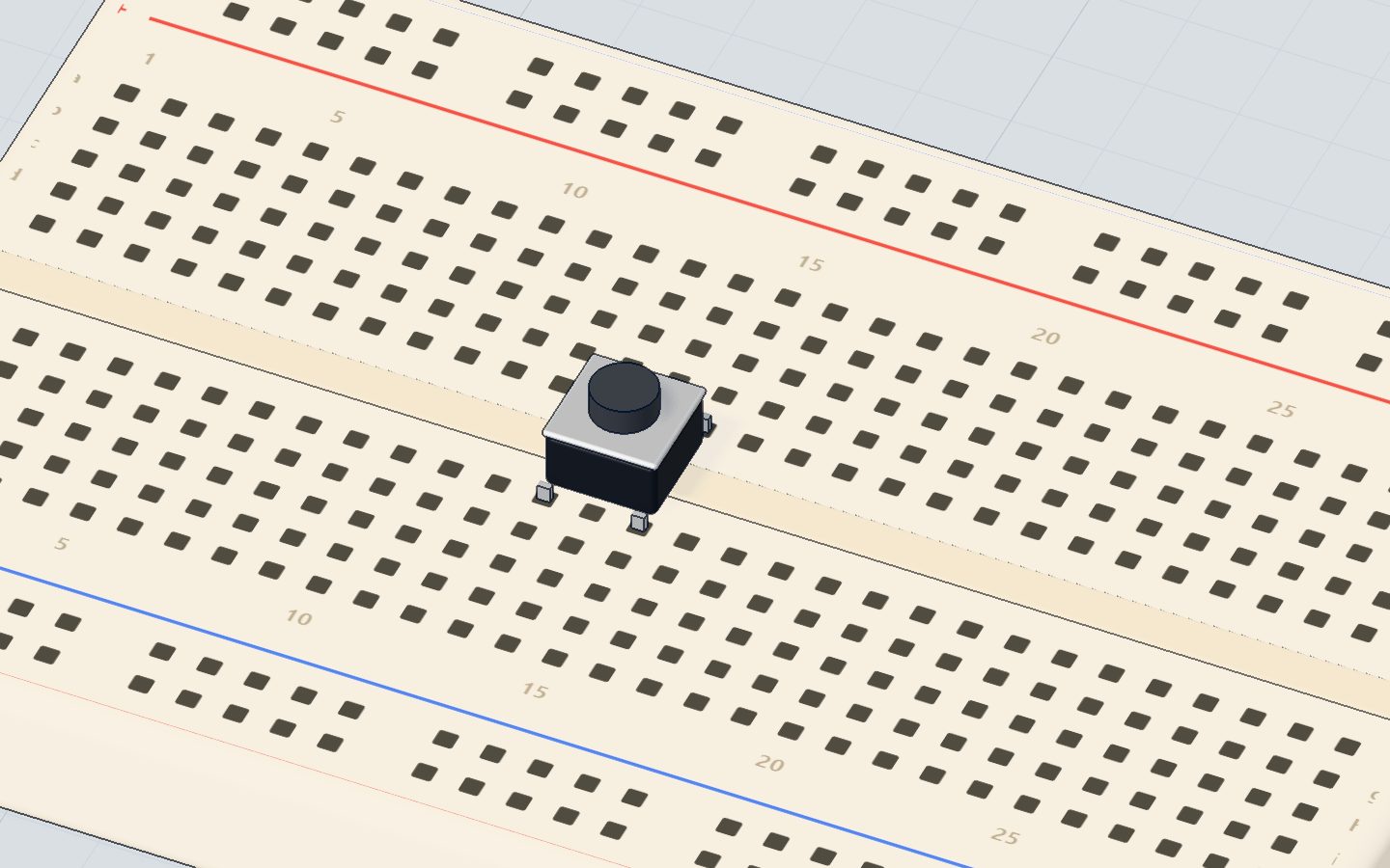 This project uses both: a 10 kΩ pull-down (brown black orange) and a 220 Ω for the LED (red red brown)